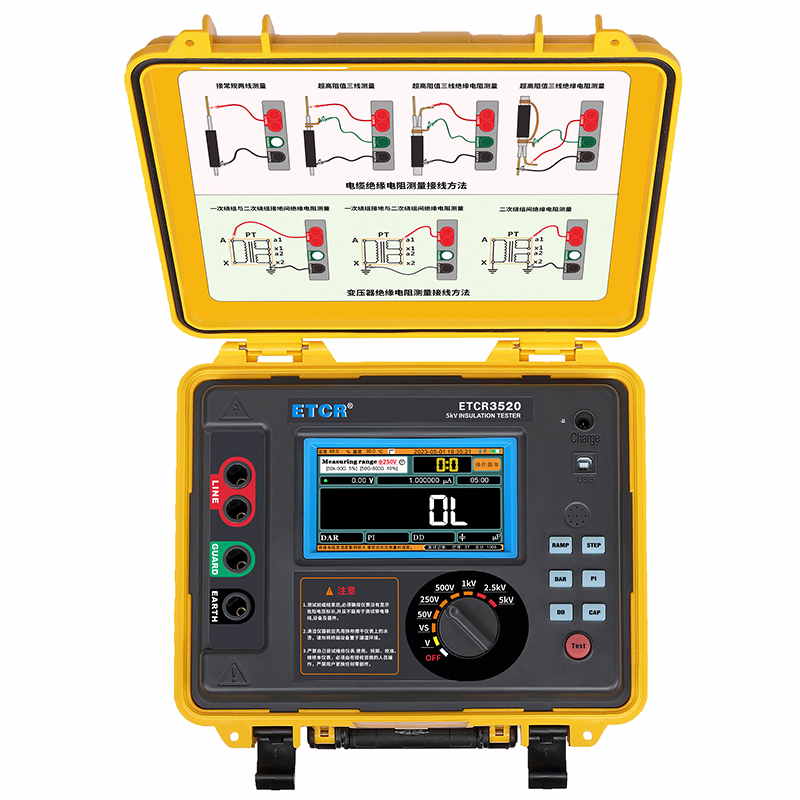 ETCR3520高壓絕緣電阻測試儀