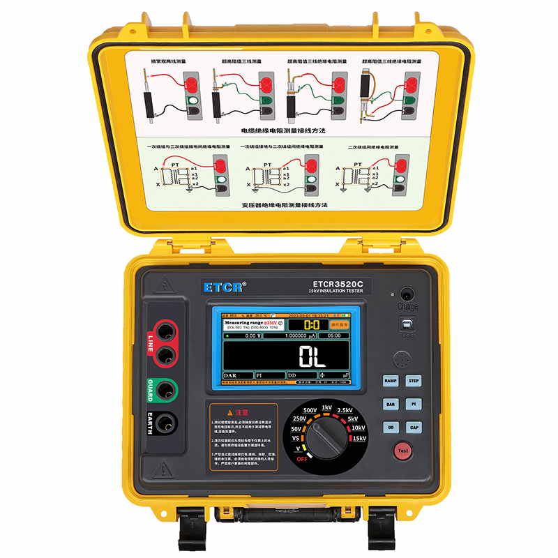 ETCR3520C高壓絕緣電阻測(cè)試儀