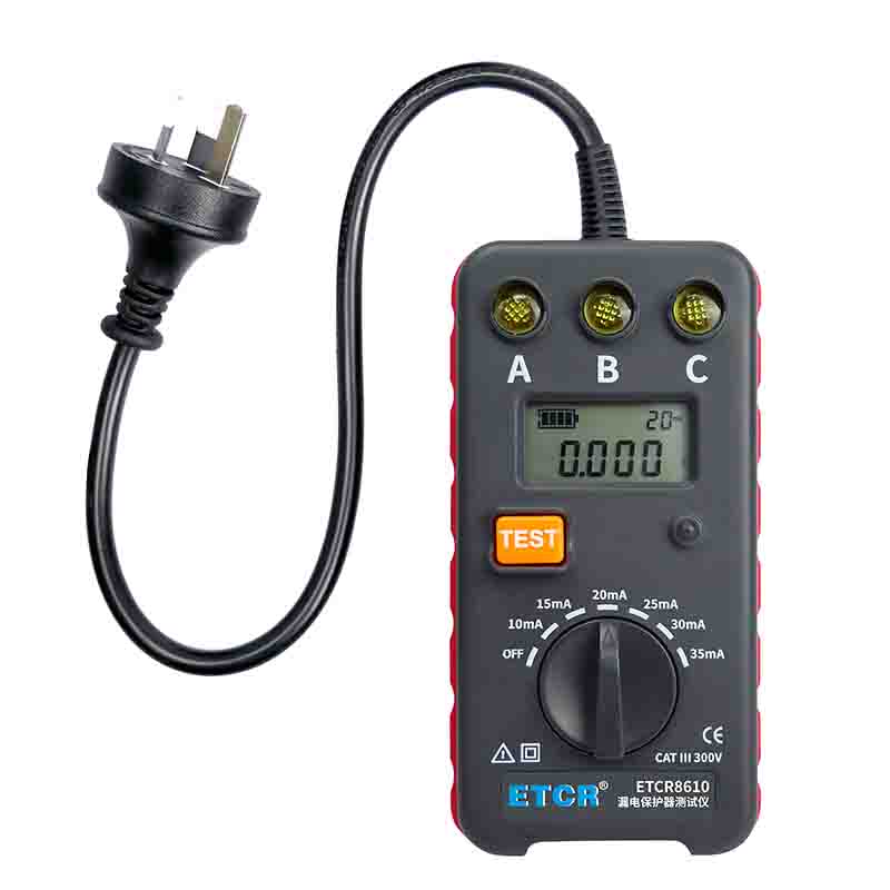 ETCR8610漏電保護(hù)器測(cè)試儀